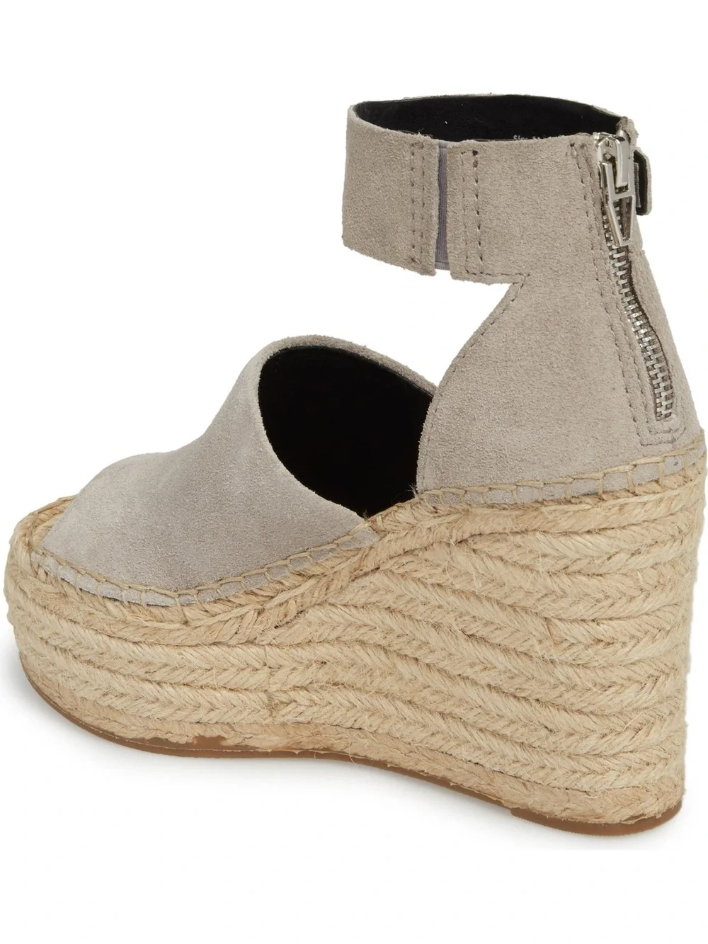 Dolce Vita Straw Wedge Espadrille Sandal